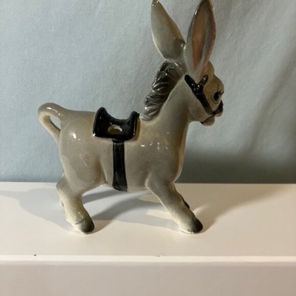 Vintage Ceramic Donkey by Artmark Made in Japan 5" - Picture 4 of 7